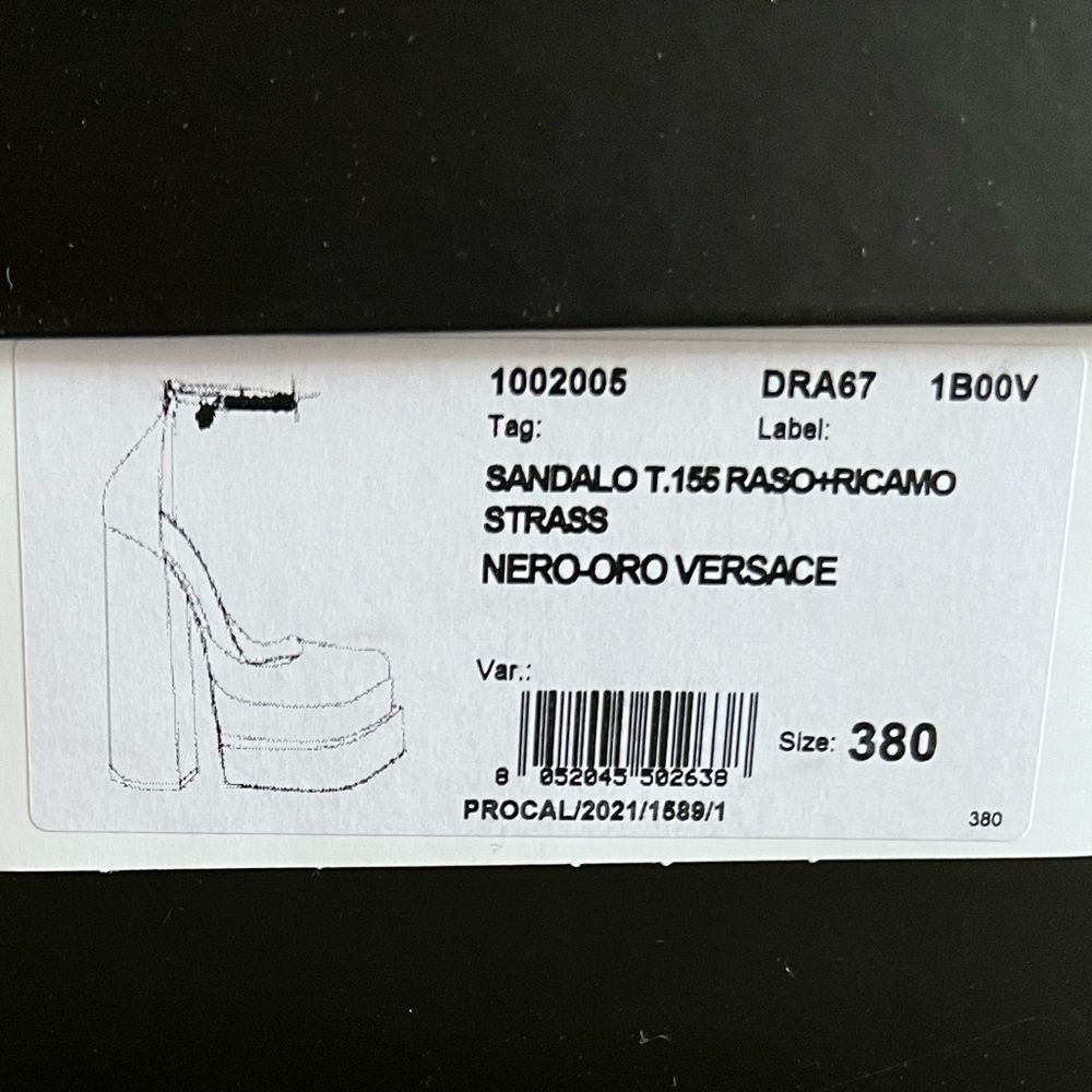 VERSACE MEDUSA AEVITAS PLATFORM PUMPS - Picture 5 of 5